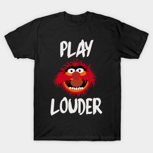 Animal T-Shirt - Play Louder by joefixit2